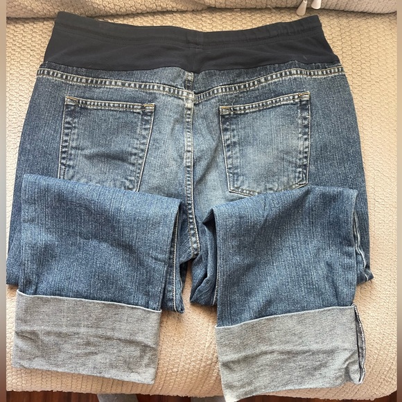 Motherhood maternity crop jeans - large - Picture 2 of 3